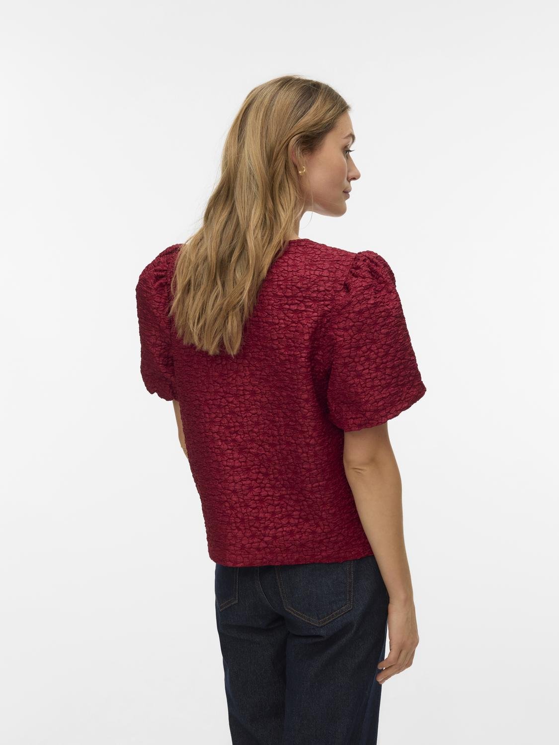 VMMERLE Top - Biking Red - VERO MODA & VILA Bergvik